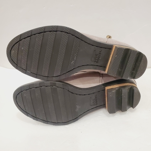 Sorel Farah Gray Suede Ankle Boots - Picture 8 of 8